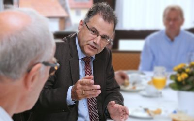 AfD-Fraktionschef Gögel zu Gast: Abgeordneter Jürgen Braun eröffnet Wahlkreisbüro