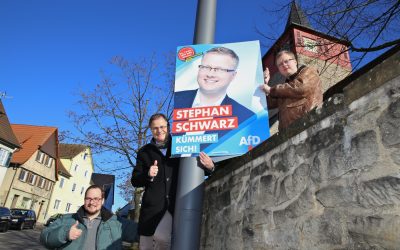 Stephan Schwarz ist wieder im Wahlkampf zurück!