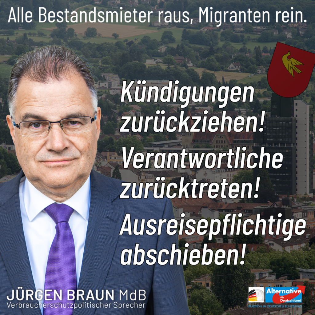 Der Skandal von Lörrach – Mieter raus, Migranten rein!