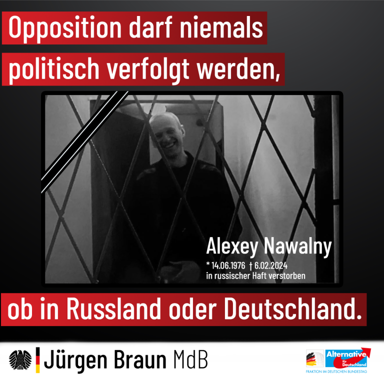 Zum Tod von Alexey Nawalny