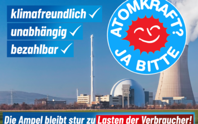 Klares Bekenntnis und Aufforderung zur Nutzung von Kernenergie aus Brüssel!