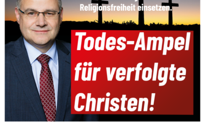 Todes-Ampel für verfolgte Christen!